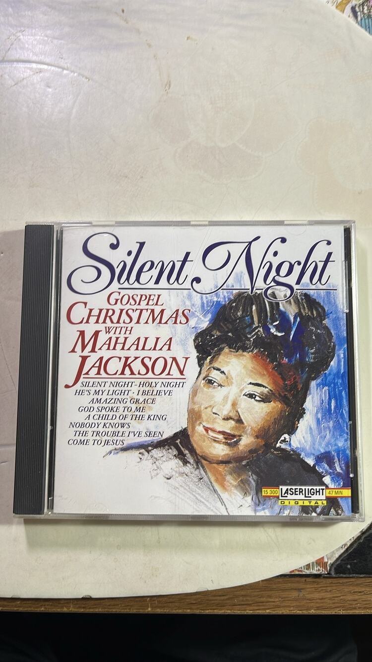 Mahalia Jackson Silent Night Gospel Christmas LaserLight CD 15300